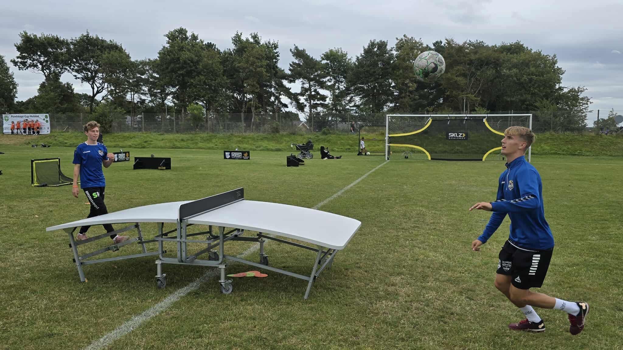Footvolley over et net